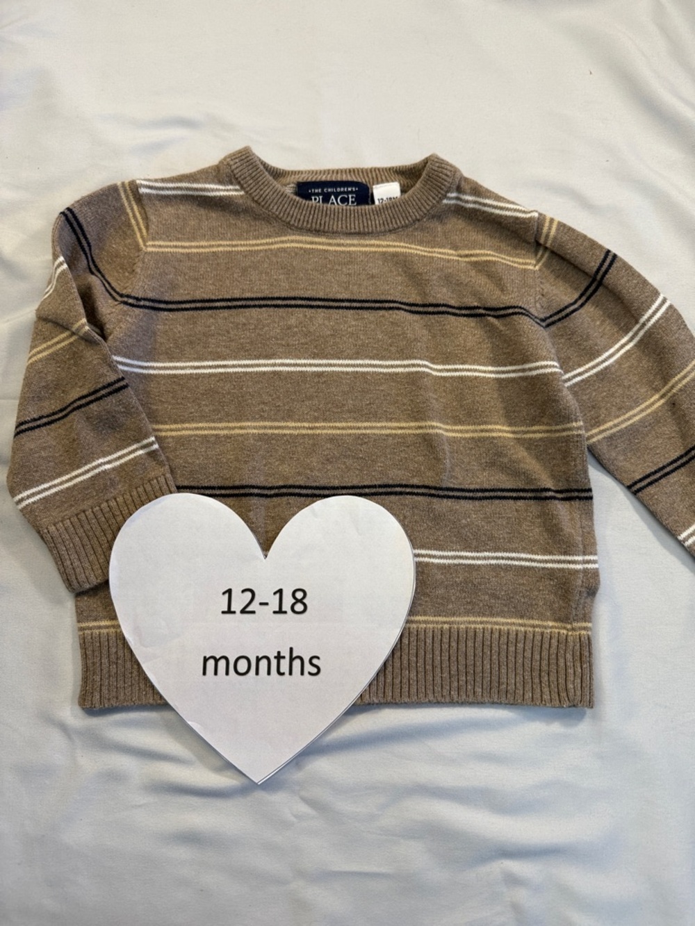 The Children's Place - Long sleeve knit pullover sweater.